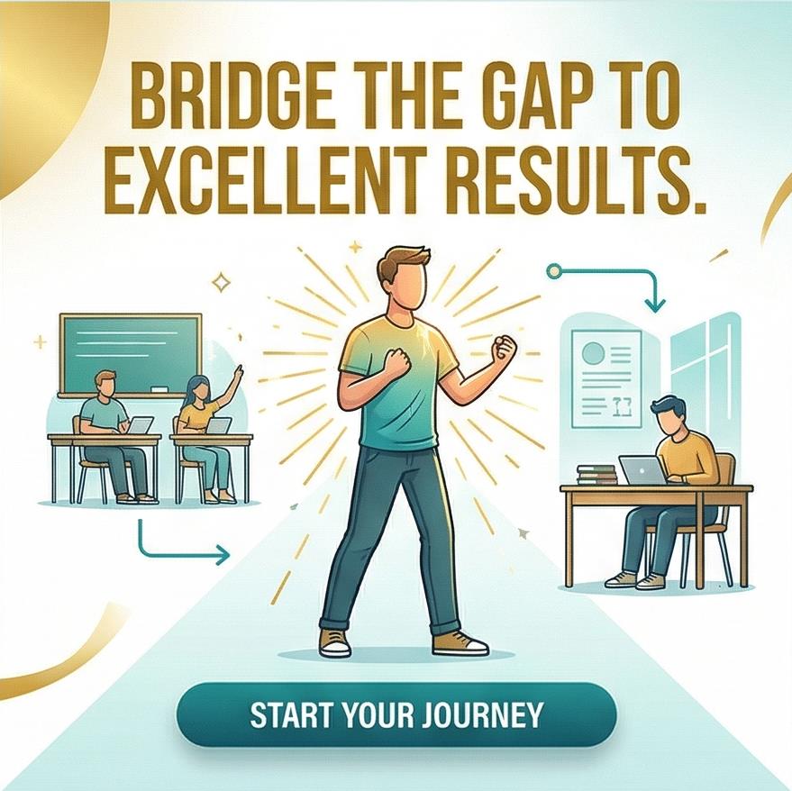 bridge the gap to excellent results